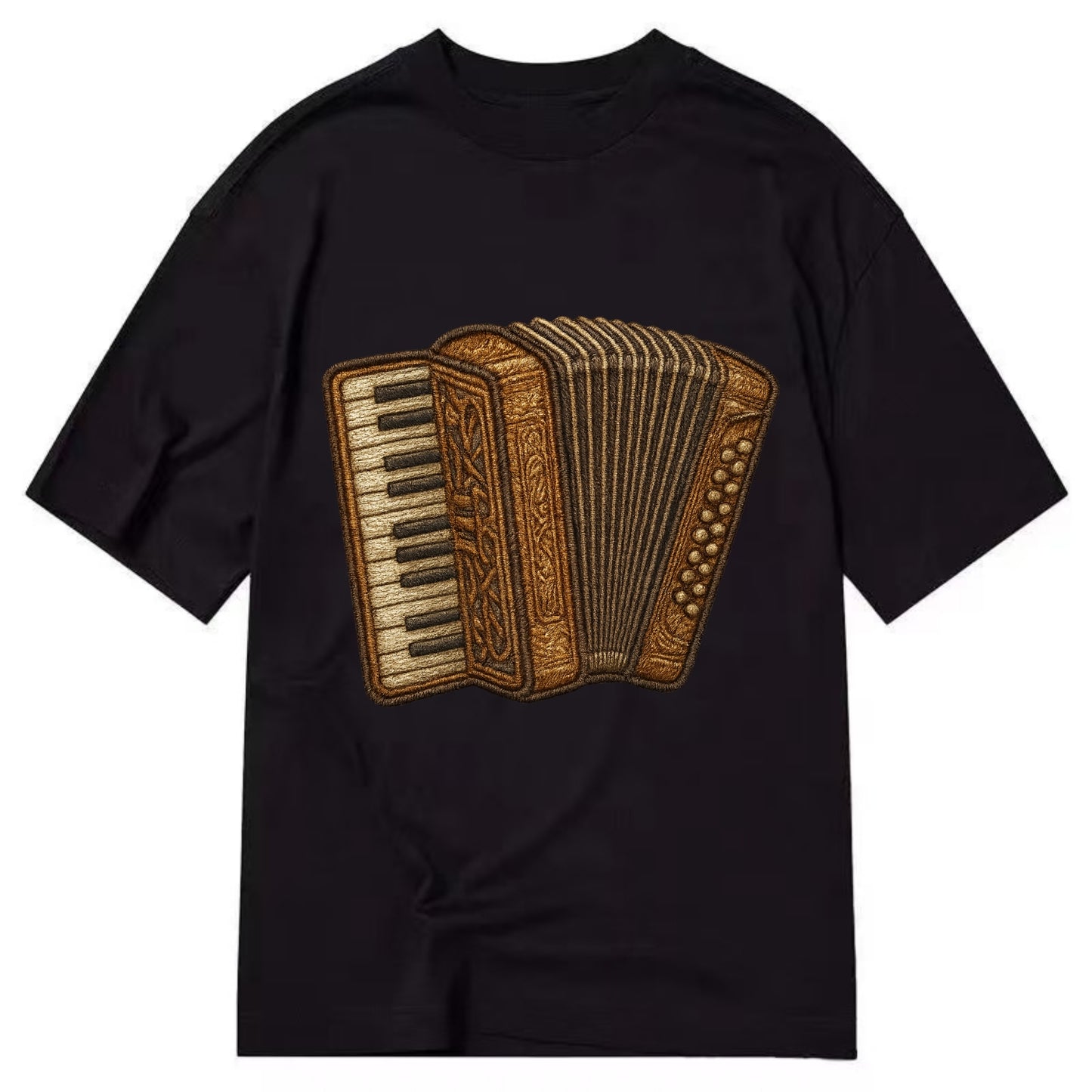 Accordion  - Classic T-shirt - Black