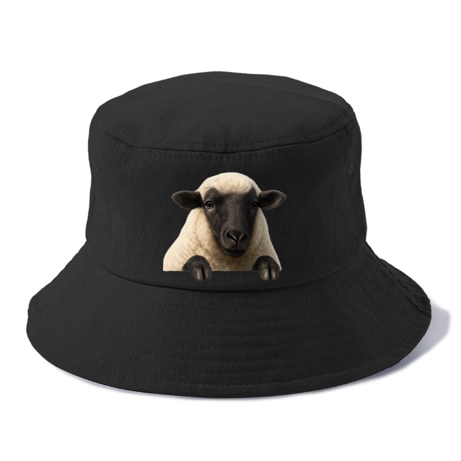 Sheep  - Bucket Hat - Black