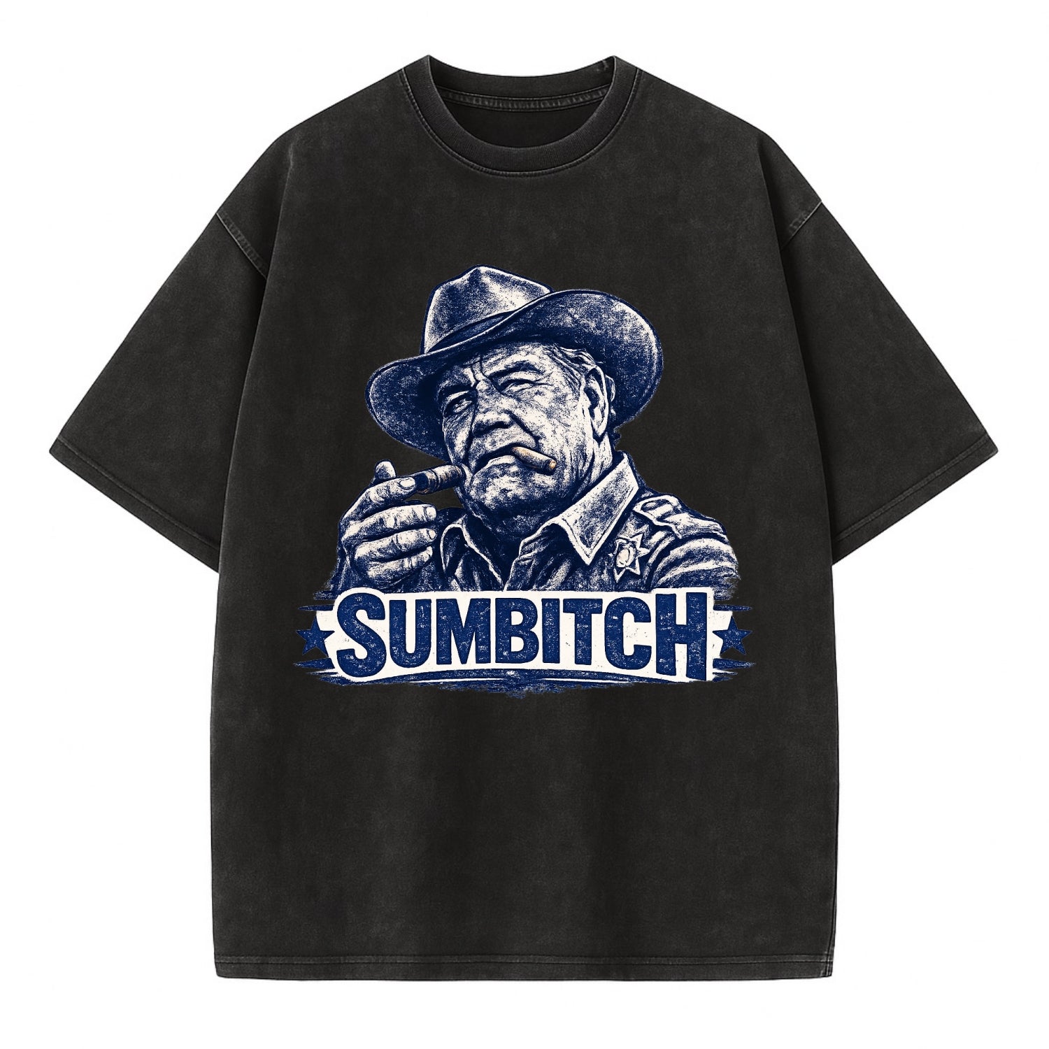 Sumbitch - Vintage T-shirt - Black