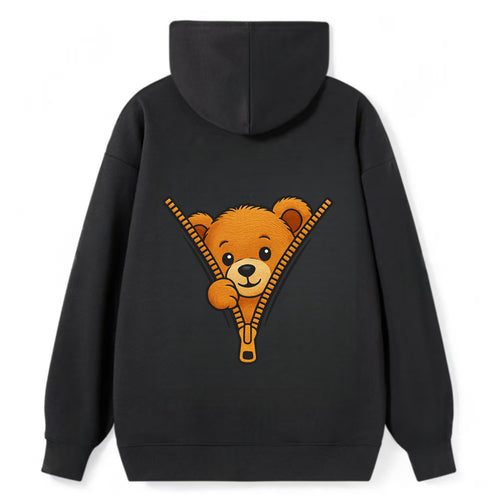 zipper bear - Classic Pullover Hoodie