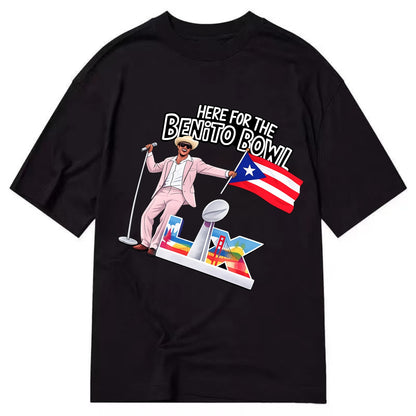 Here For The Bento Bowl - Classic T-shirt - Black