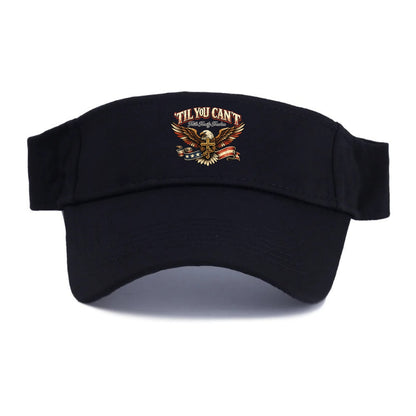 Til You Cant - Eagle Faith Freedom - Visor - Black