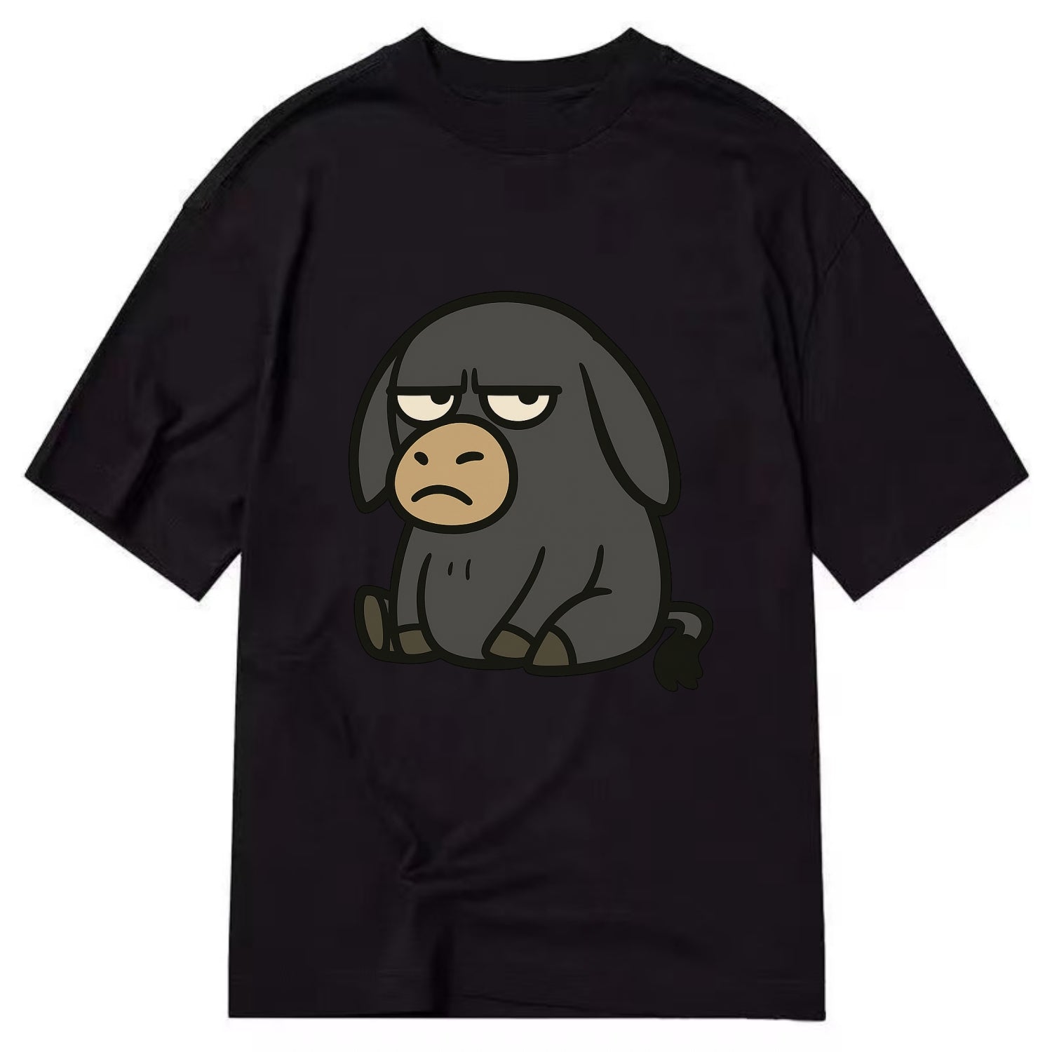 The Donky Judging Silently - Classic T-shirt - Black