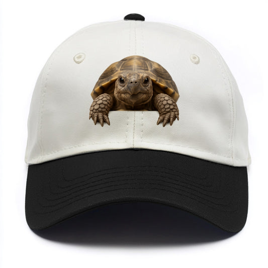 Tortoise  - Two Tone Cap - Black