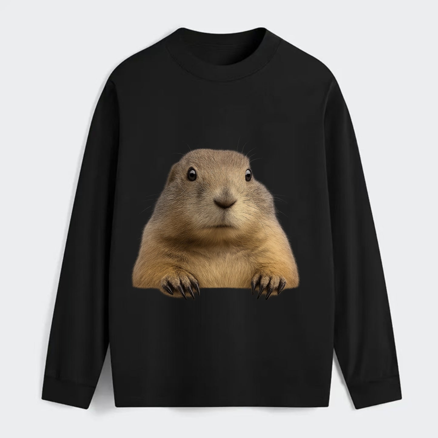 Prairie Dog  - Classic Long Sleeve Shirt - Black