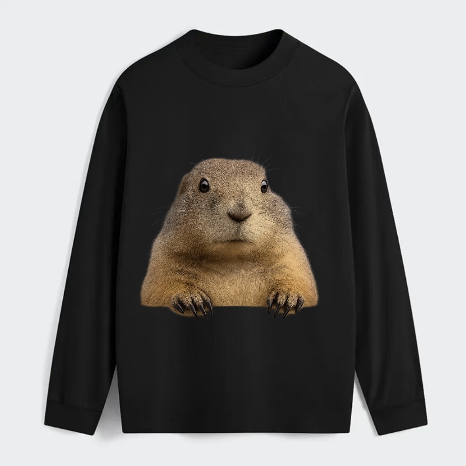 Prairie Dog  - Classic Long Sleeve Shirt - Black