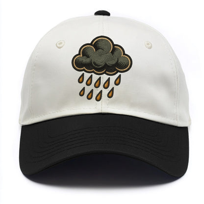 Rain Cloud  - Two Tone Cap - Black