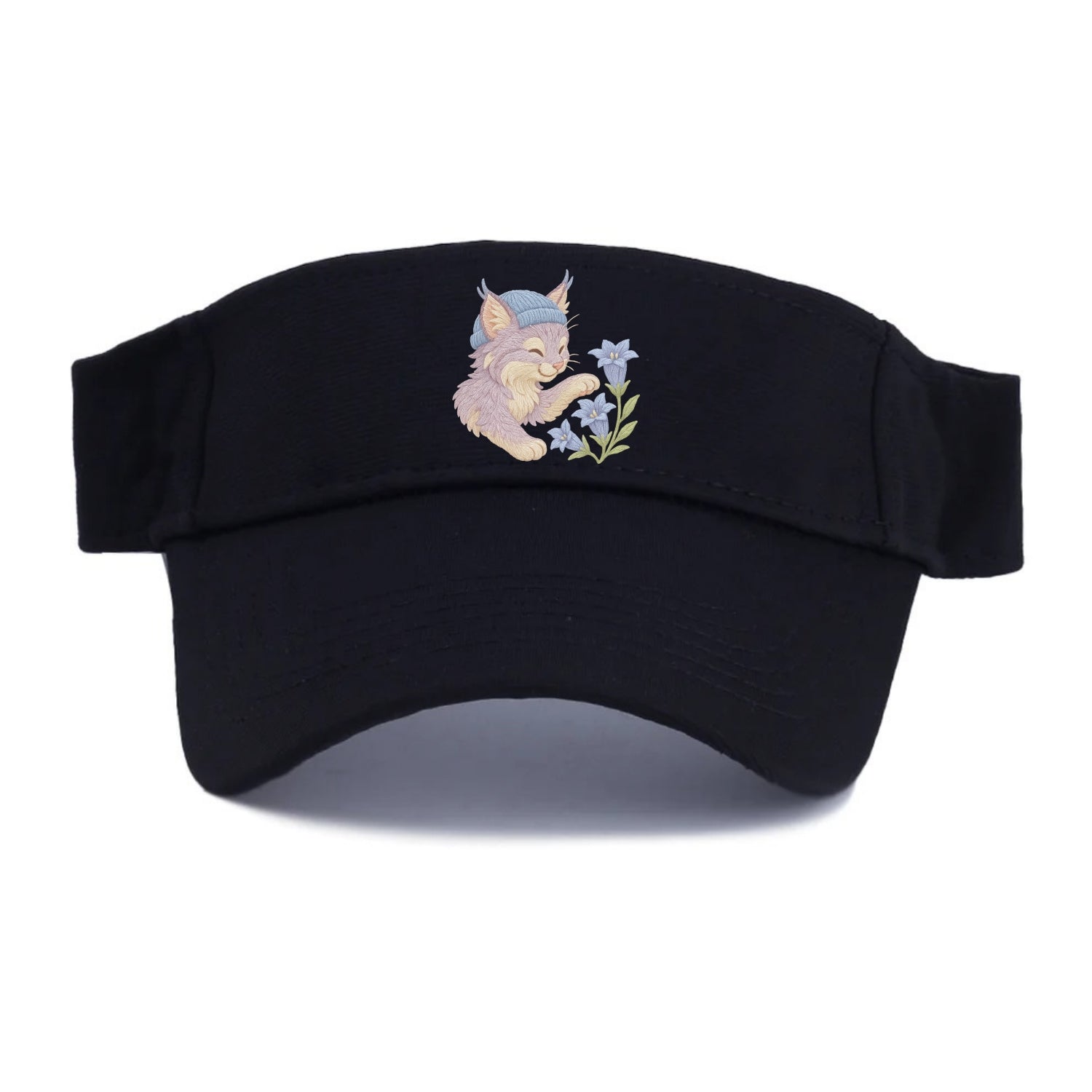 Lynx and Gentian  - Visor - Black