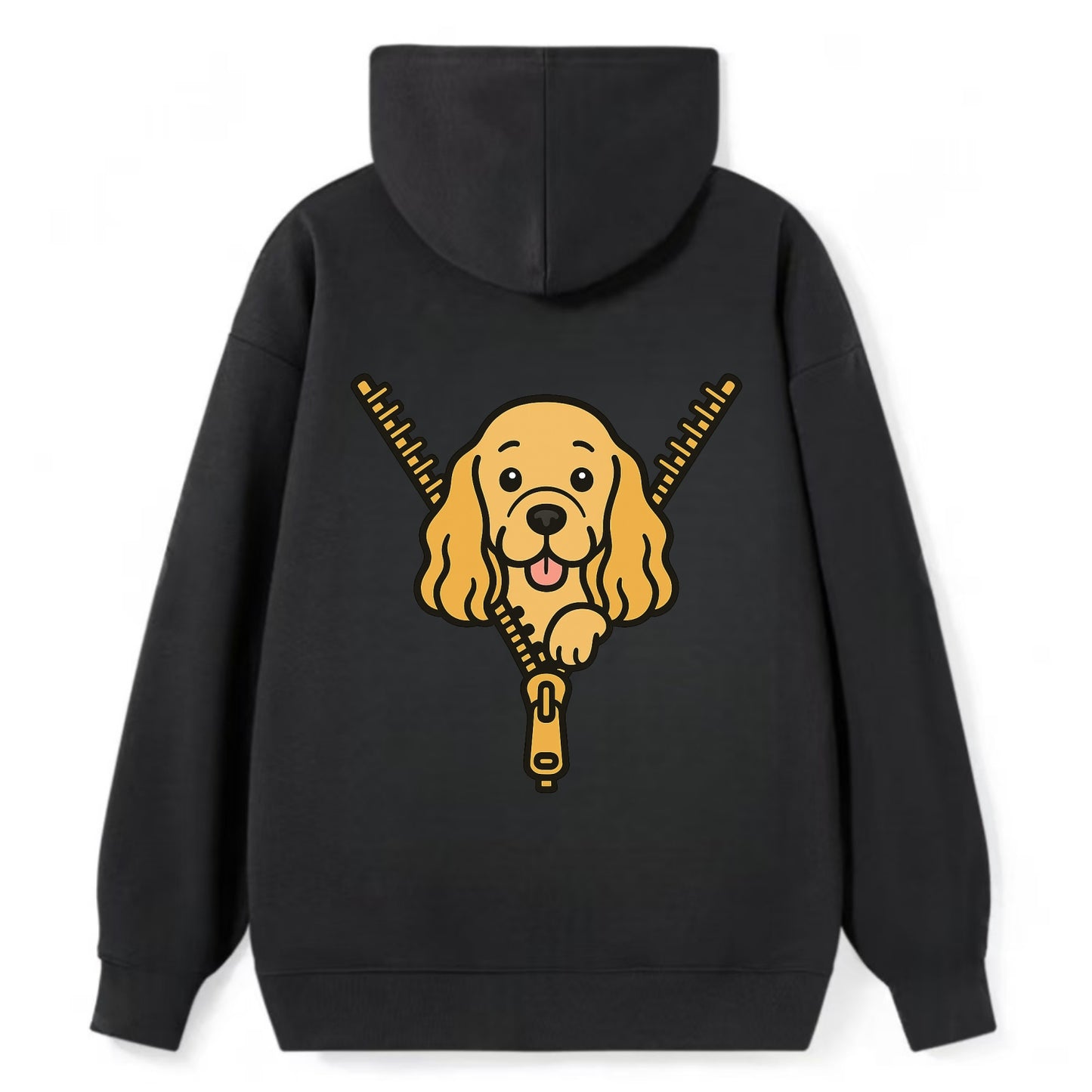 Cocker Spaniel - Classic Pullover Hoodie - Black