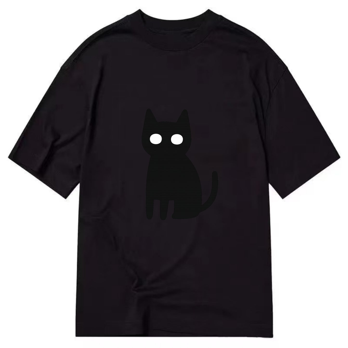 YOU MUST EMBRACE THE VOID | Black cat st - Classic T-shirt - Black