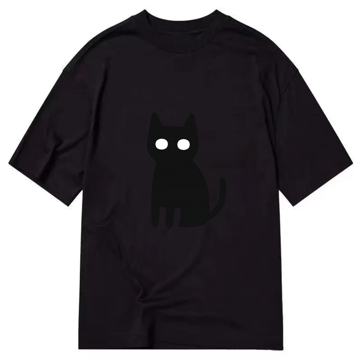 YOU MUST EMBRACE THE VOID | Black cat st - Classic T-shirt - Black