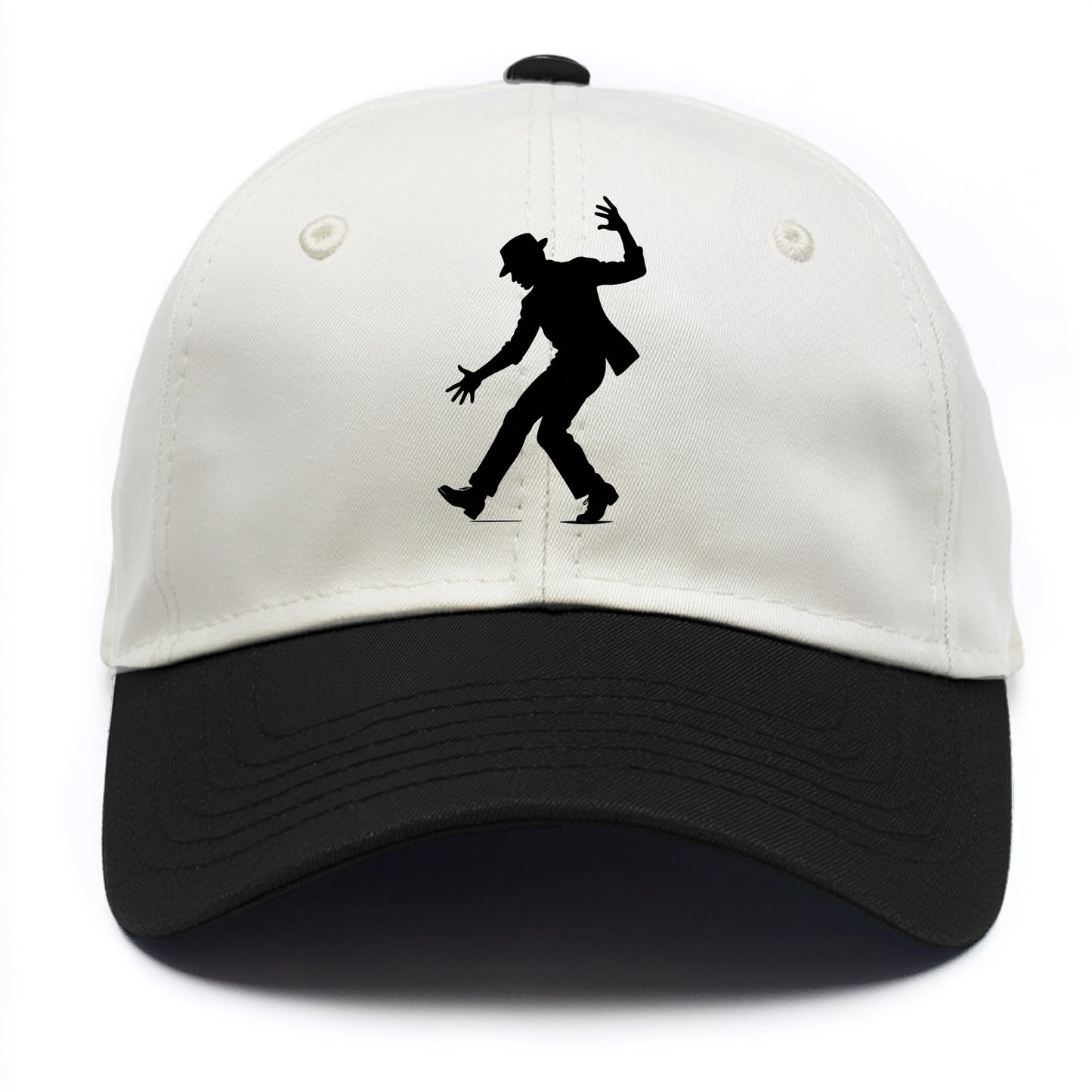 Tap dancer dramatic step - Two Tone Cap - Black