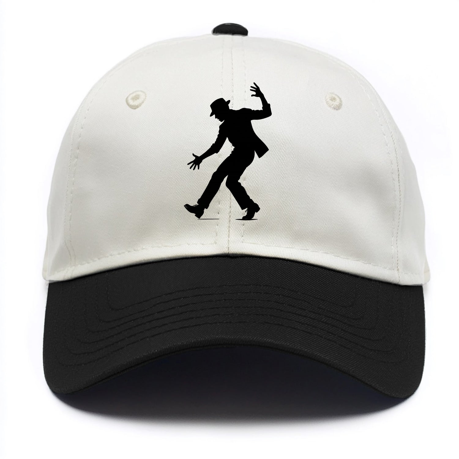 Tap dancer dramatic step - Two Tone Cap - Black