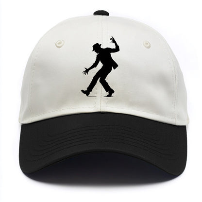 Tap dancer dramatic step - Two Tone Cap - Black
