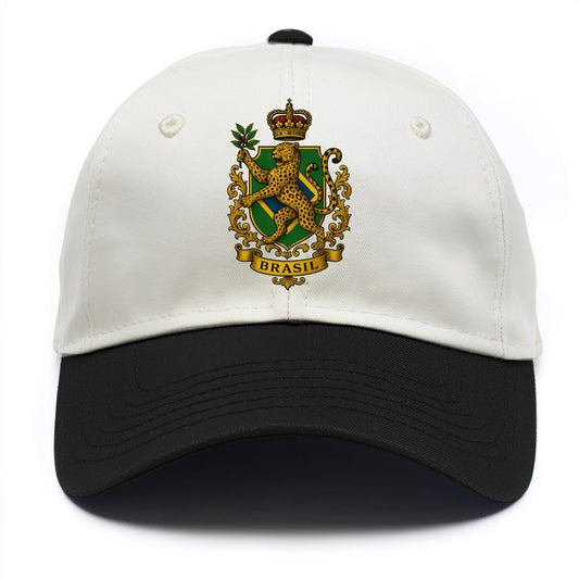 Brazil Jaguar Emblem  - Two Tone Cap - Black