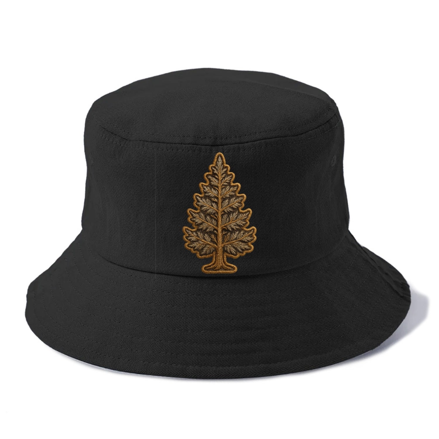 Pine Tree  - Bucket Hat - Black