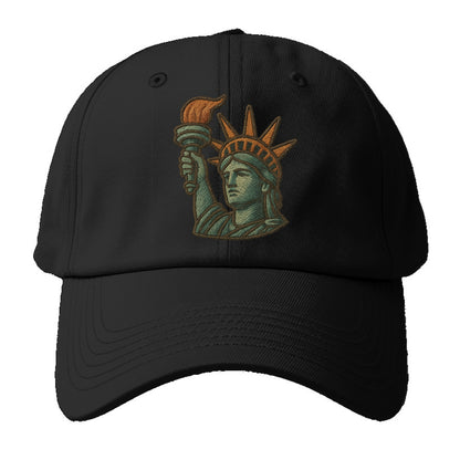 Statue of Liberty  - Baseball Cap - Black