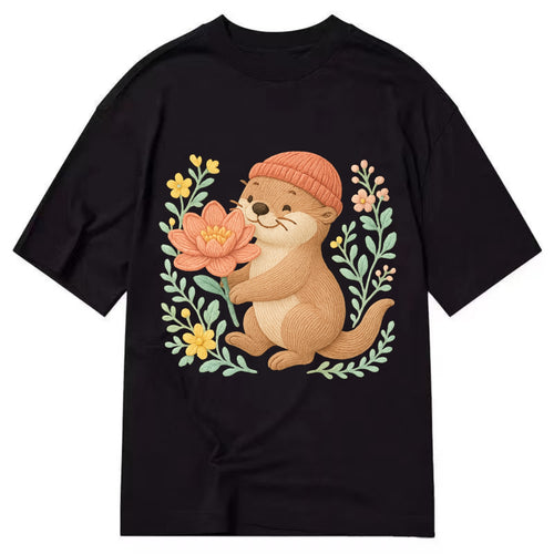 Peach Otter - Classic T-shirt
