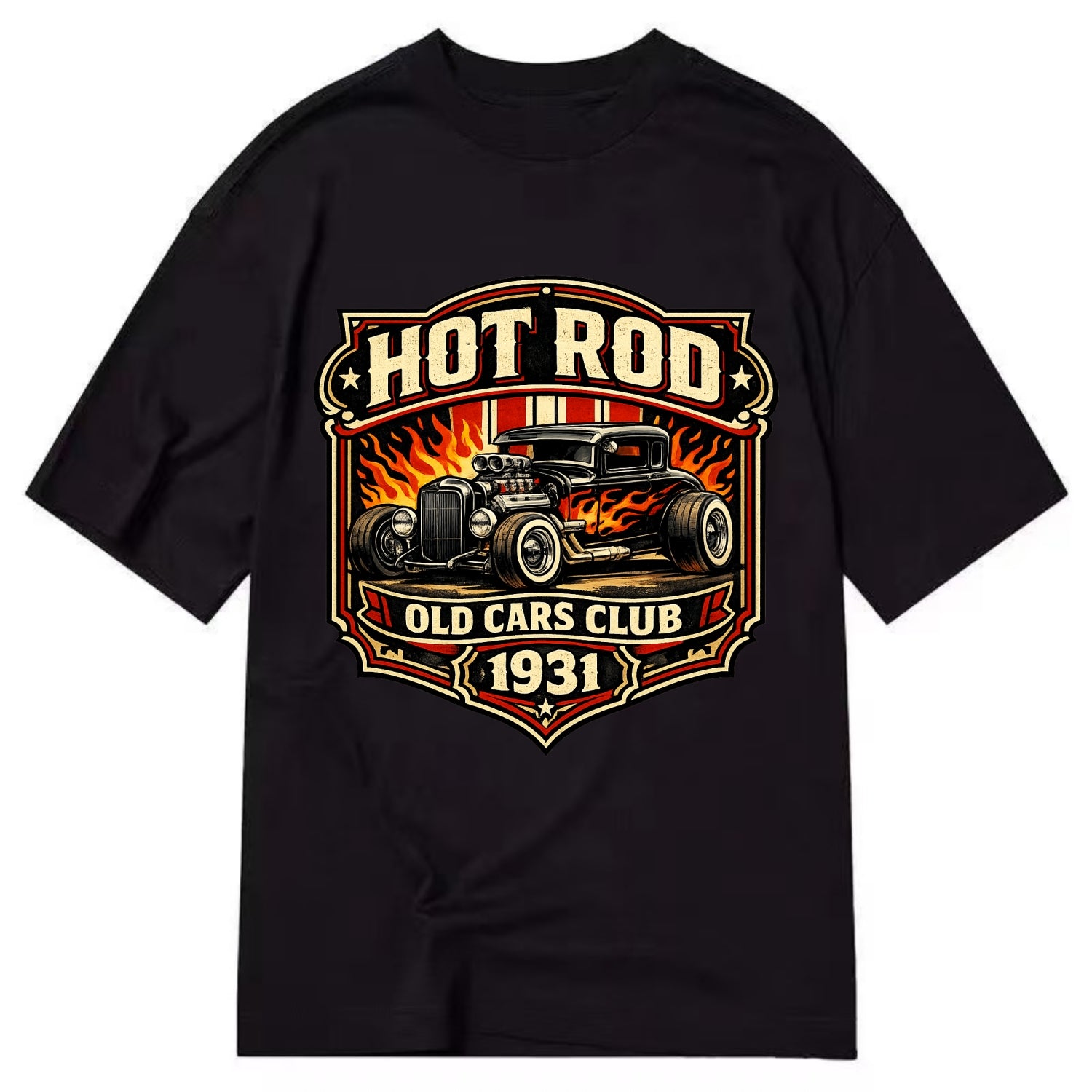 Hot Rod Club 1931 - Classic T-shirt - Black