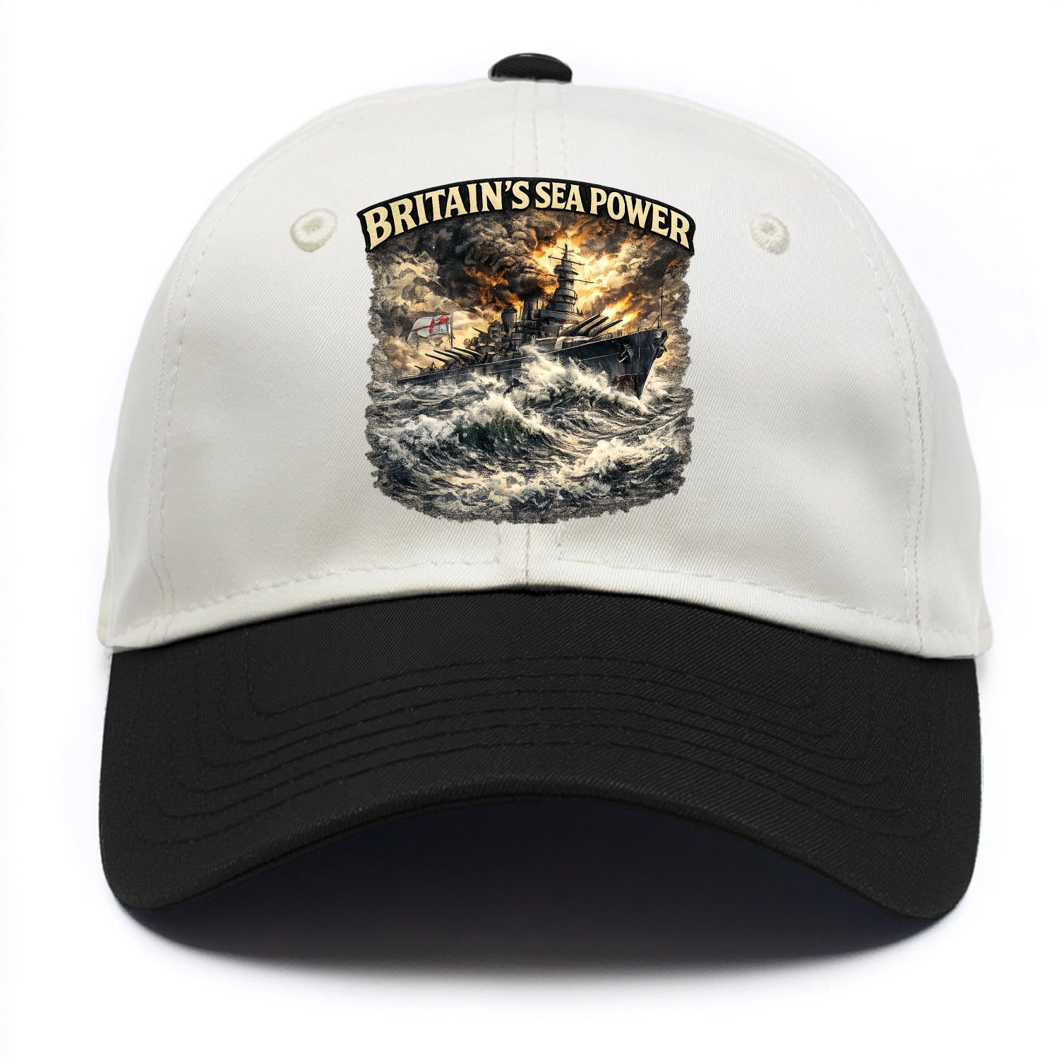 Britain's Sea Power - Two Tone Cap - Black