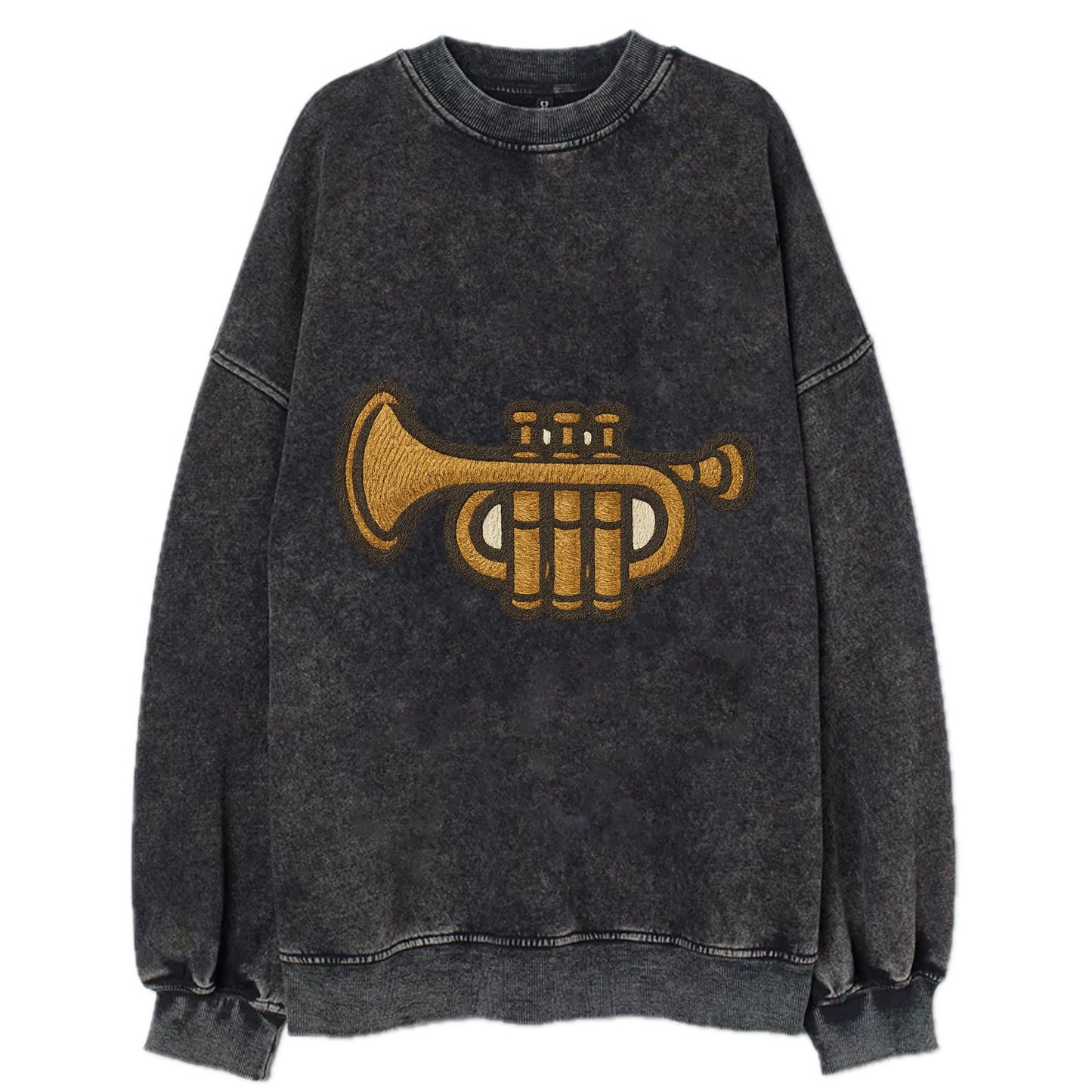 Trumpet  - Vintage Sweatshirt - Black