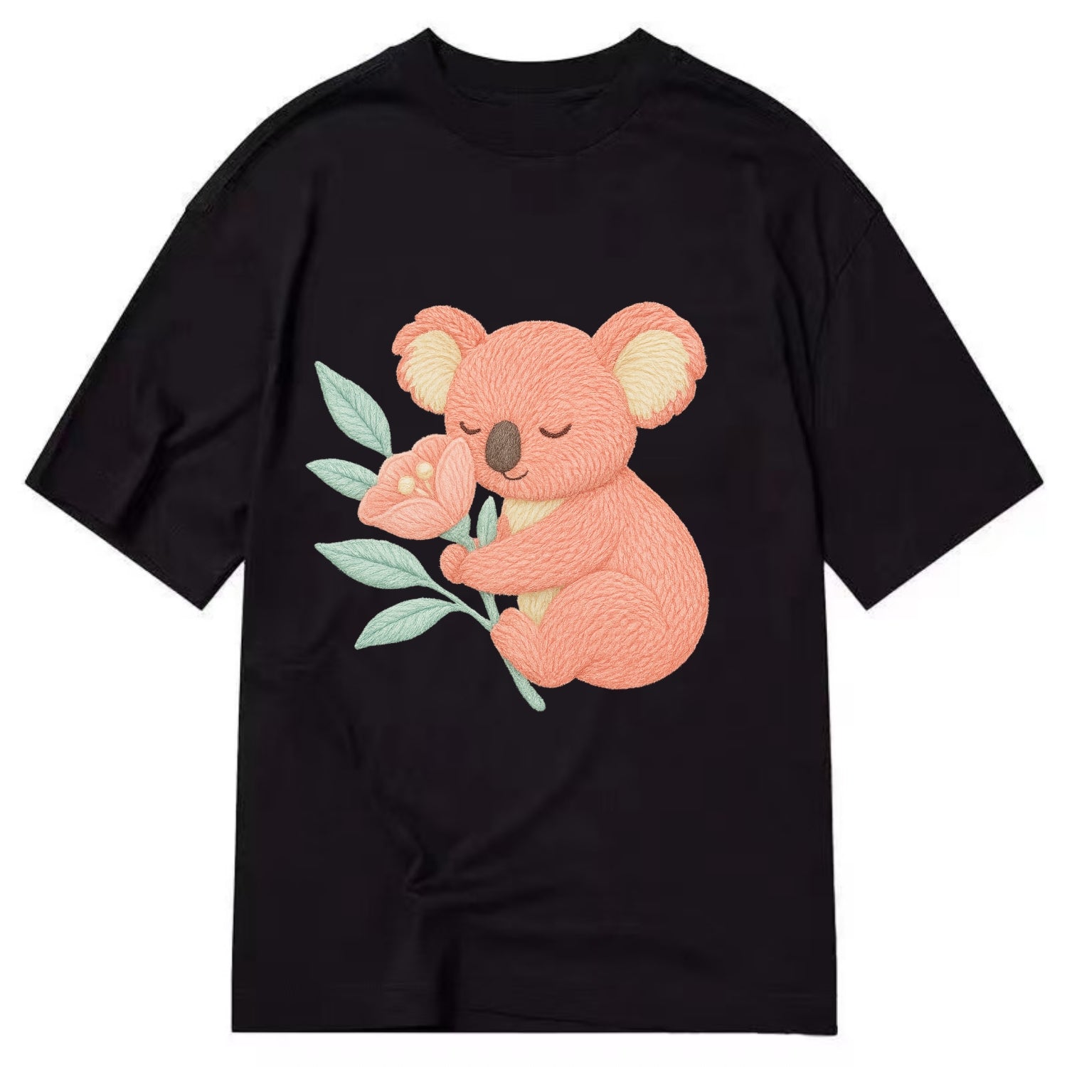 Coral Koala - Classic T-shirt - Black