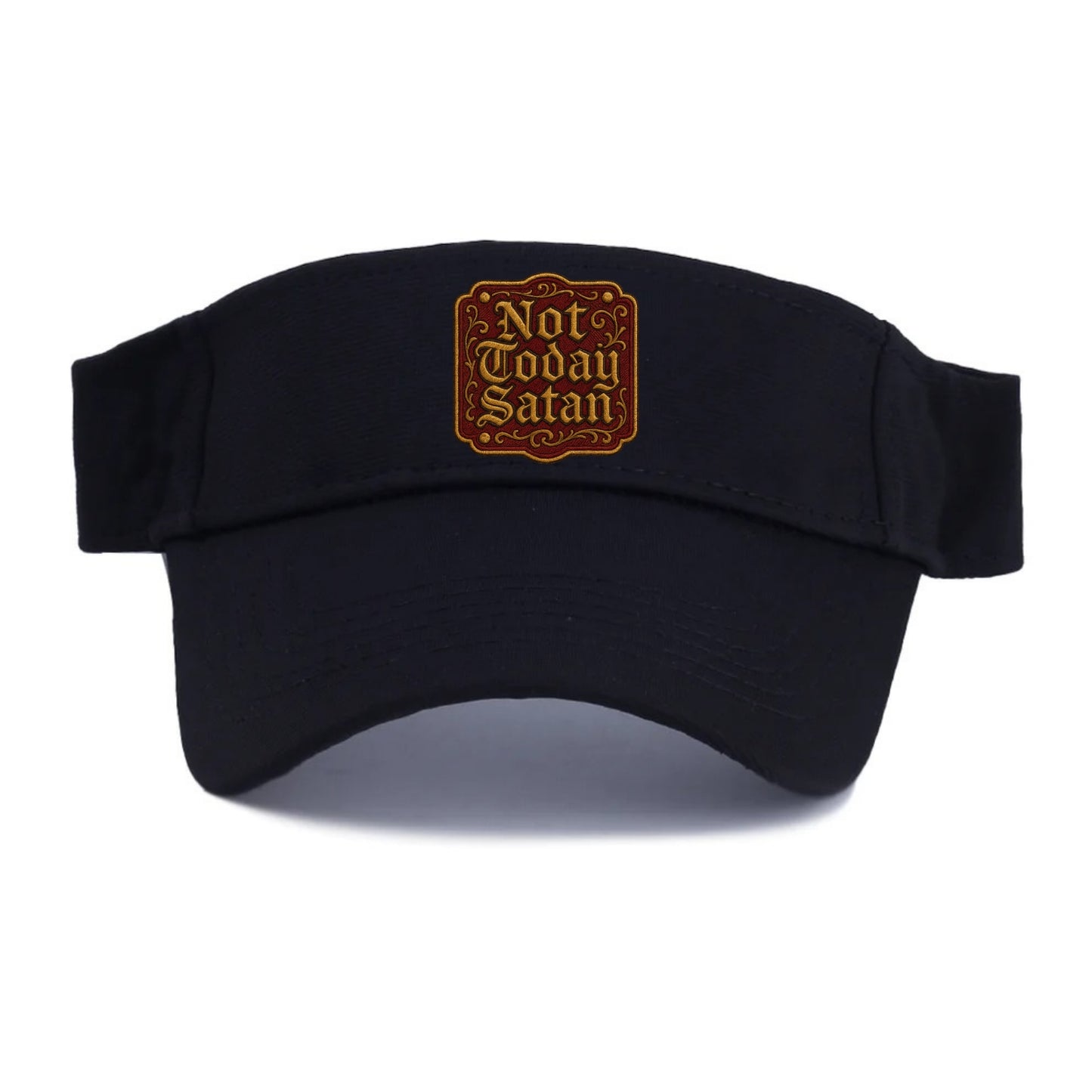 Not Today Satan  - Visor - Black