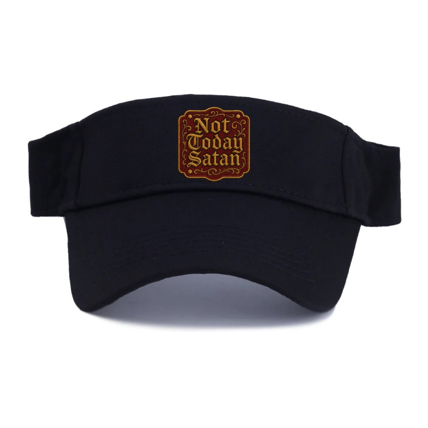 Not Today Satan  - Visor - Black