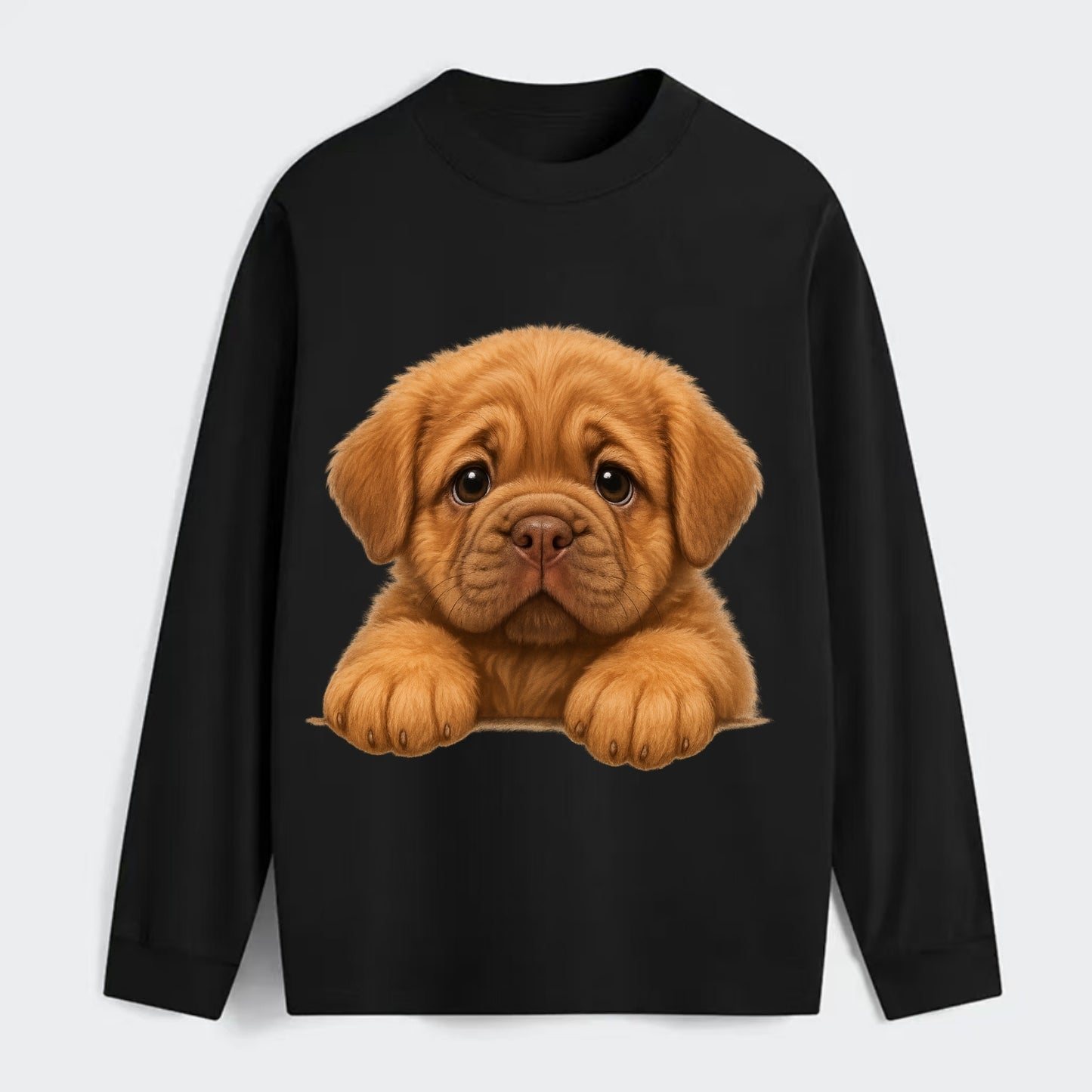Neapolitan Mastiff  - Classic Long Sleeve Shirt - Black