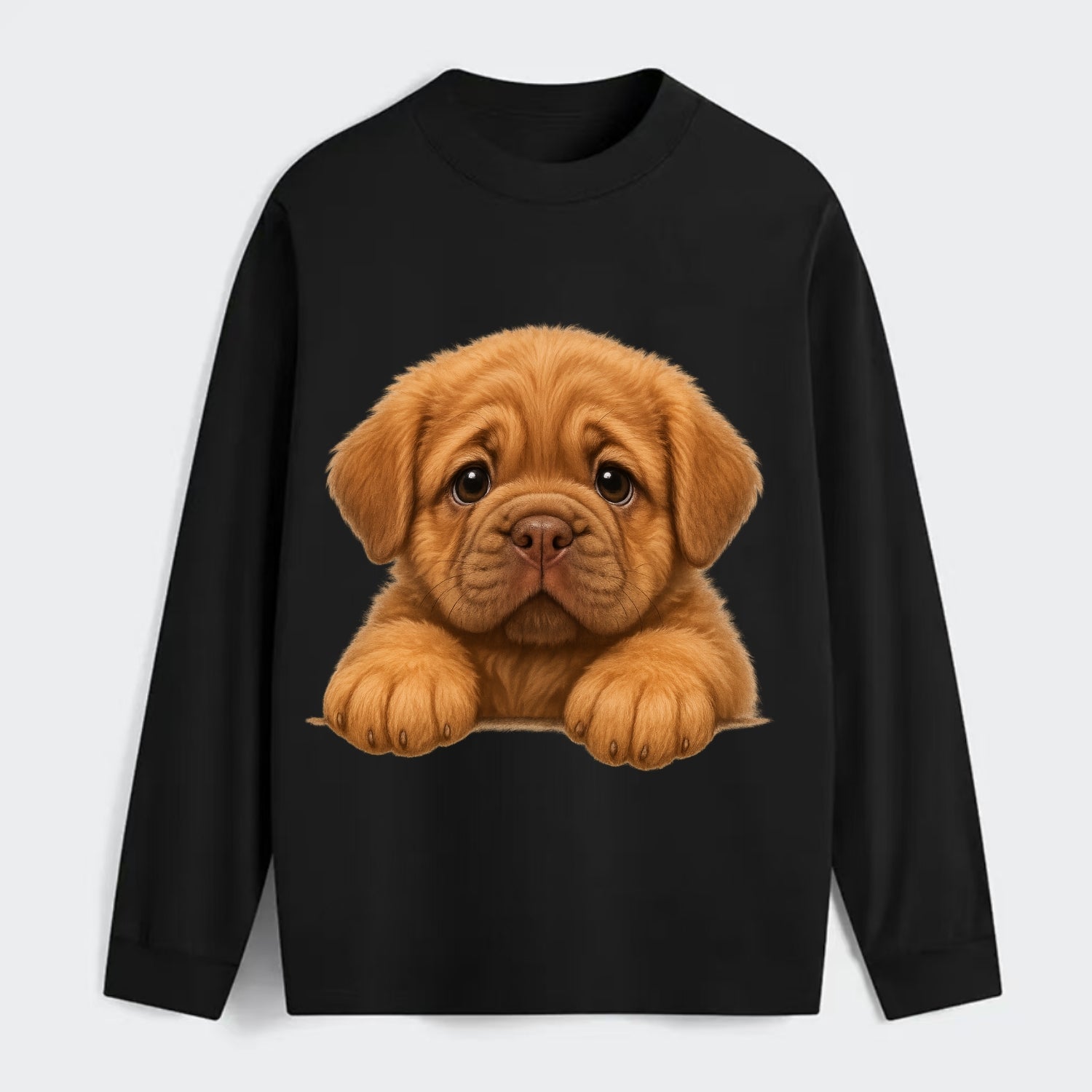 Neapolitan Mastiff  - Classic Long Sleeve Shirt - Black