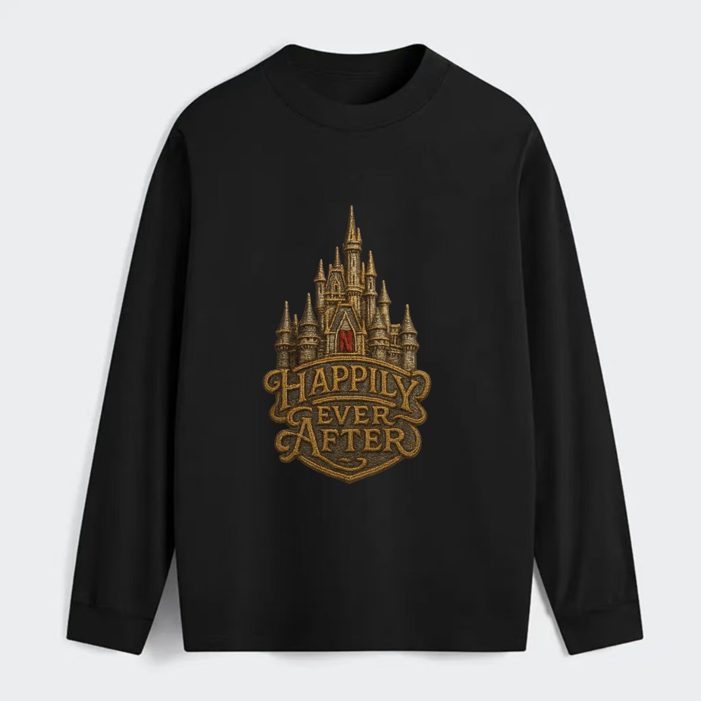 Happily Ever After  - Classic Long Sleeve Shirt - Black