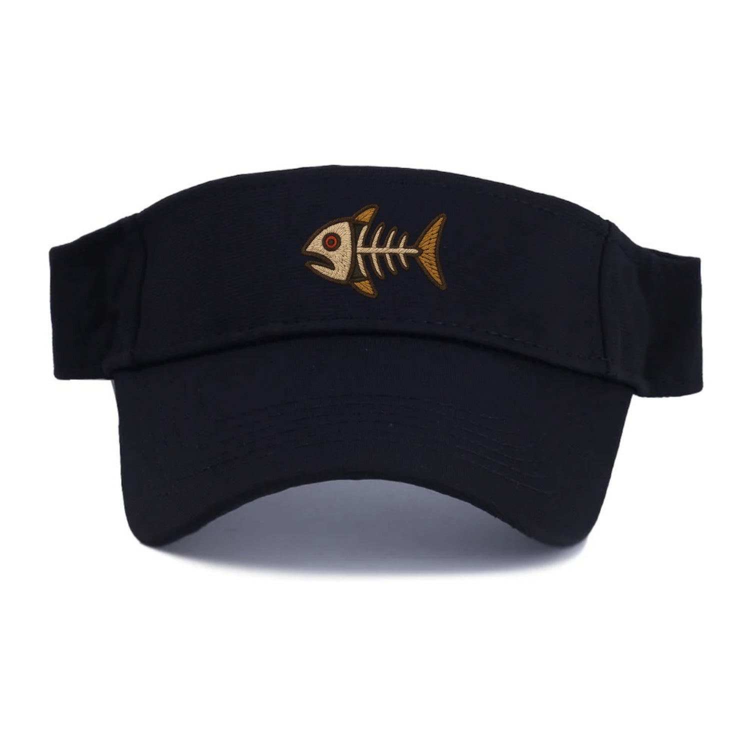 Fish Skeleton  - Visor - Black