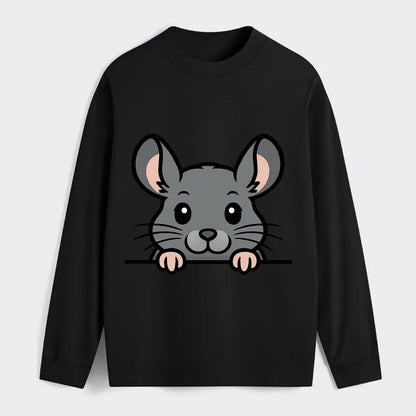 Chinchilla  - Classic Long Sleeve Shirt - Black