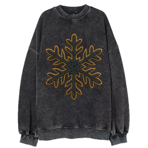 Snowflake  - Vintage Sweatshirt