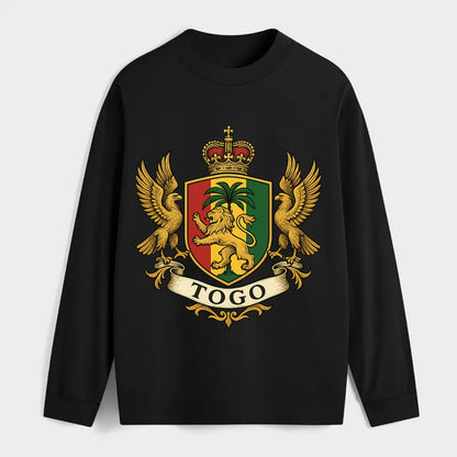 Togo Heritage Badge  - Classic Long Sleeve Shirt - Black
