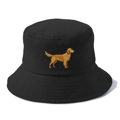 English Setter - Trendy feathered design - Bucket Hat - Black