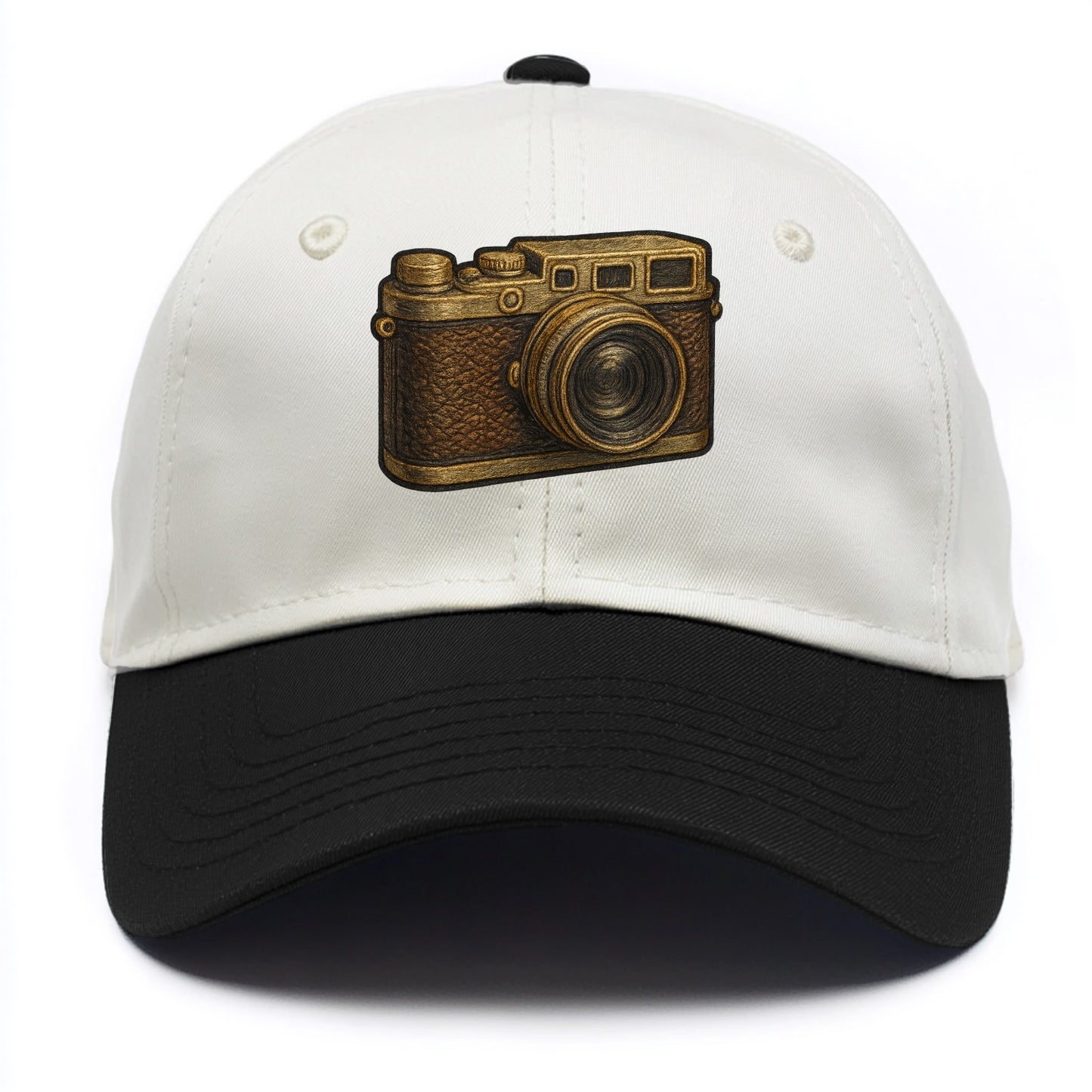 Film Camera  - Two Tone Cap - Black