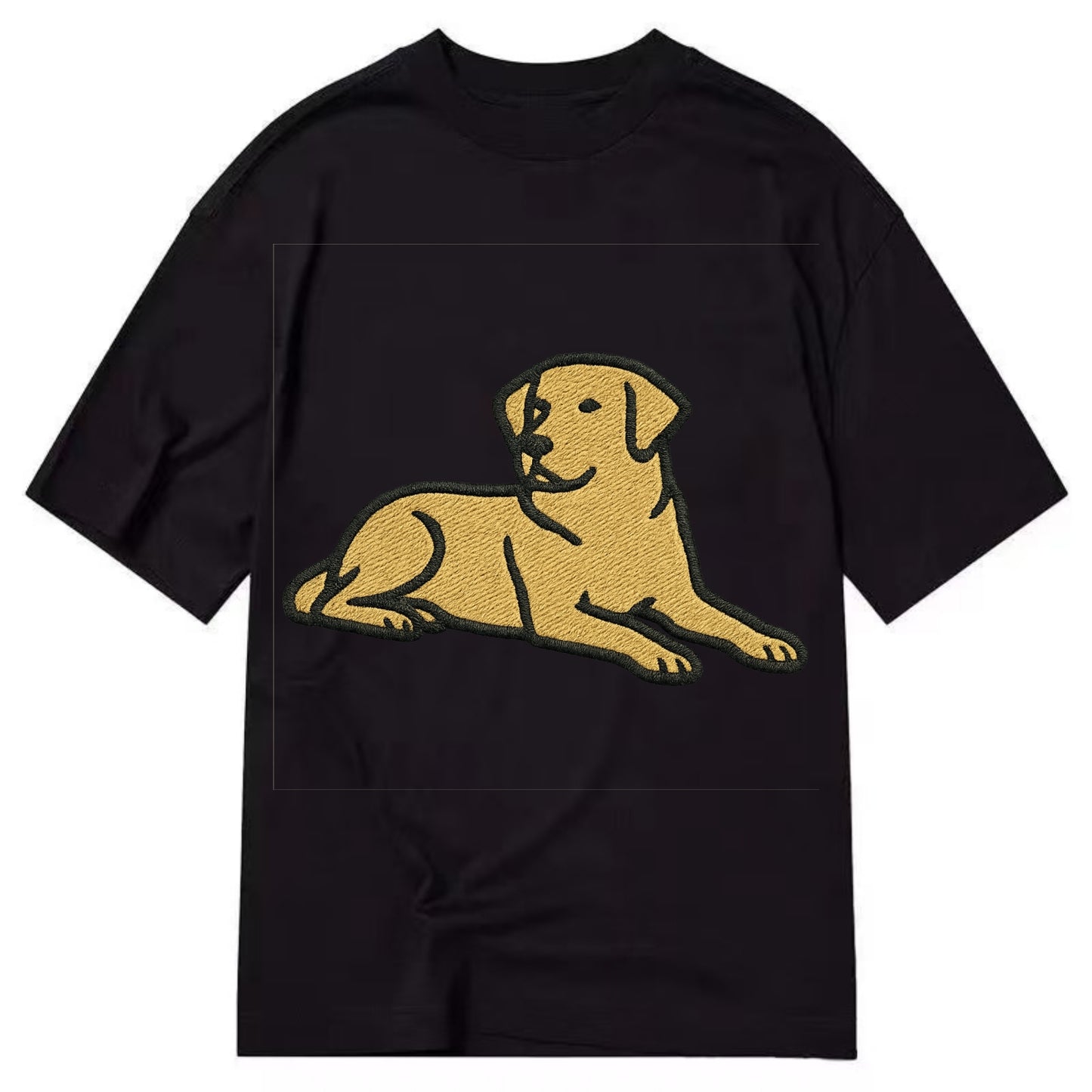 Labrador Retriever - Yellow lab relaxed Classic T-shirt - Black