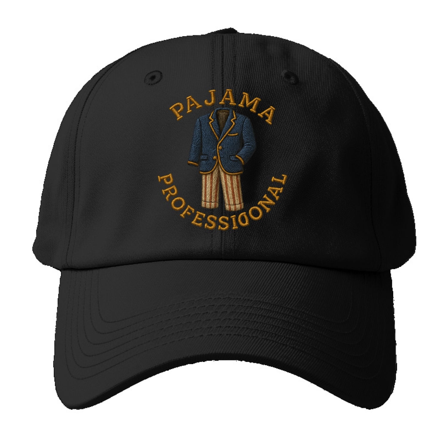 Pajama Professional  - Baseball Cap - Black