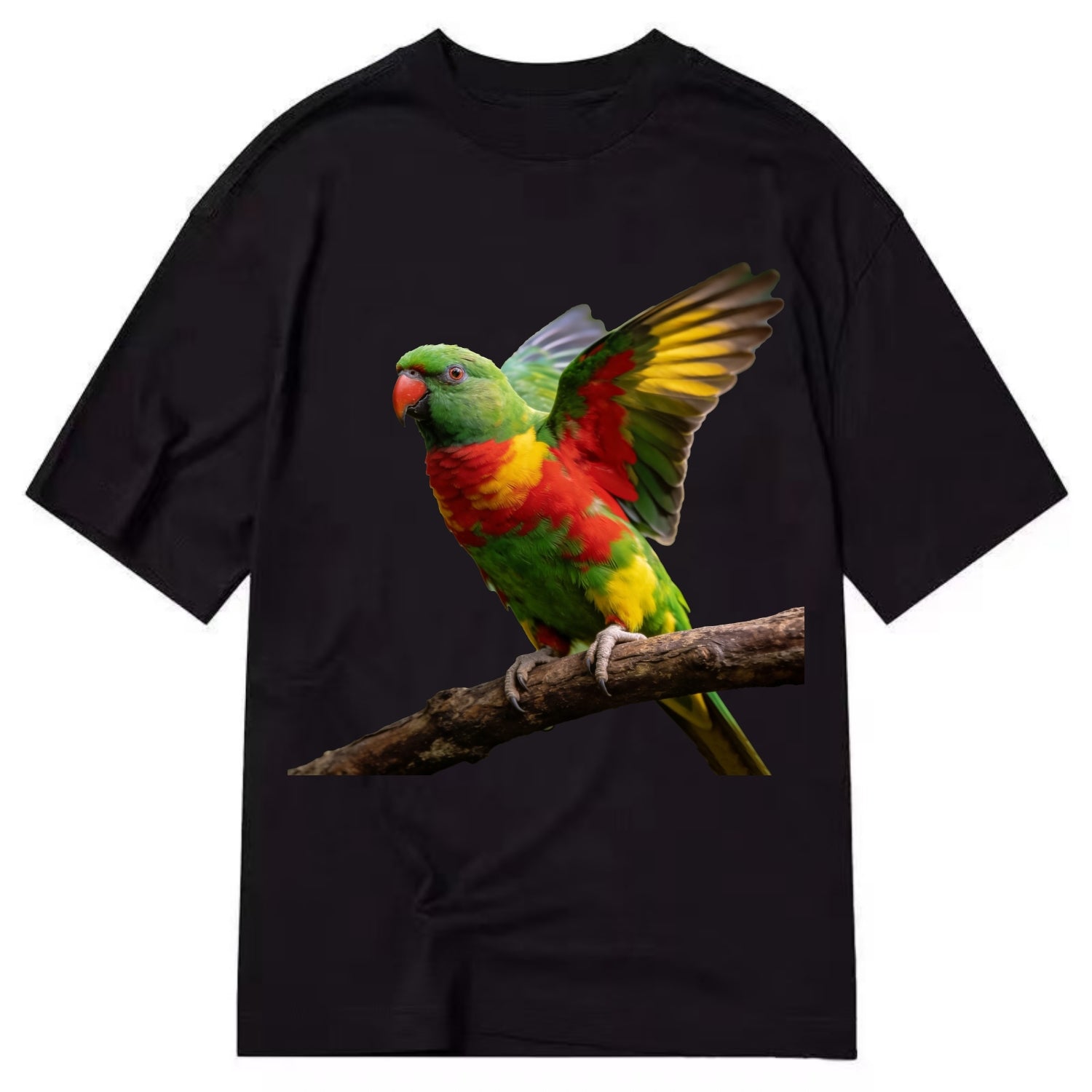 Parrot - Classic T-shirt - Black