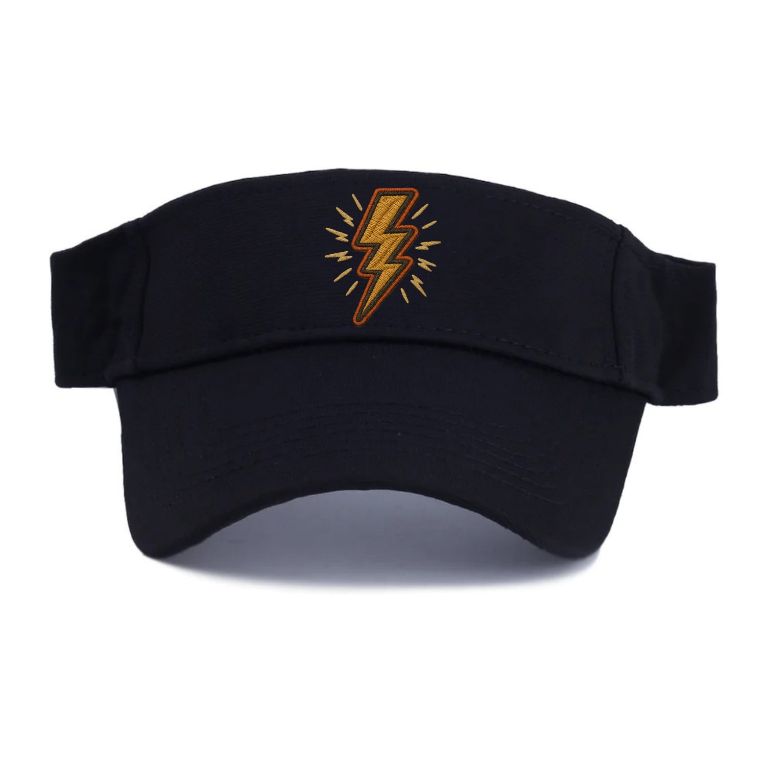 Lightning Bolt  - Visor - Black