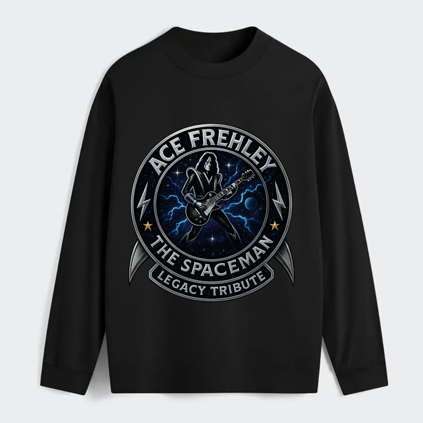 Ace Legacy Seal - Classic Long Sleeve Shirt - Black