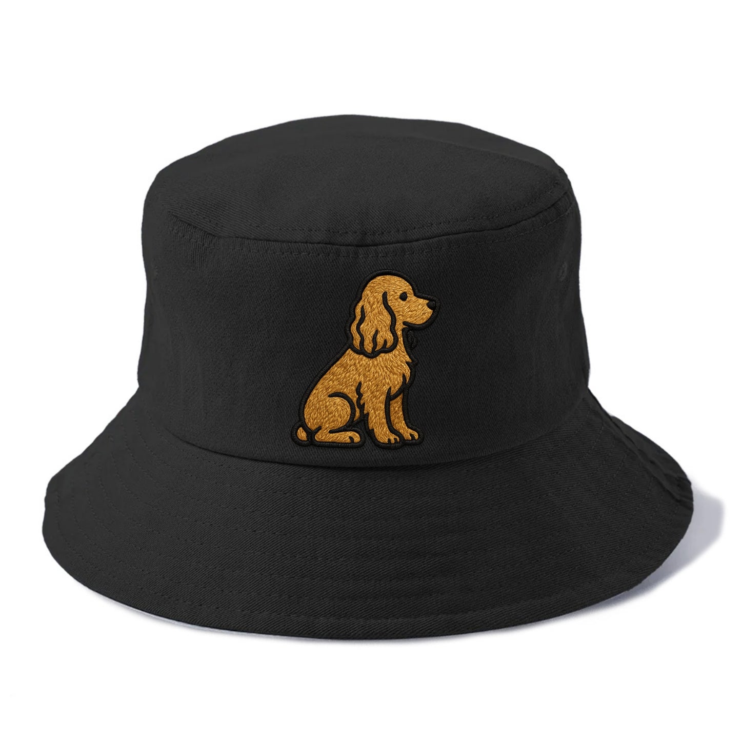 Cocker Spaniel - Contemporary spaniel de - Bucket Hat - Black