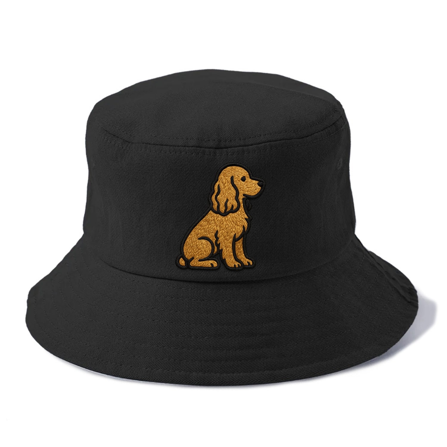 Cocker Spaniel - Contemporary spaniel de - Bucket Hat - Black
