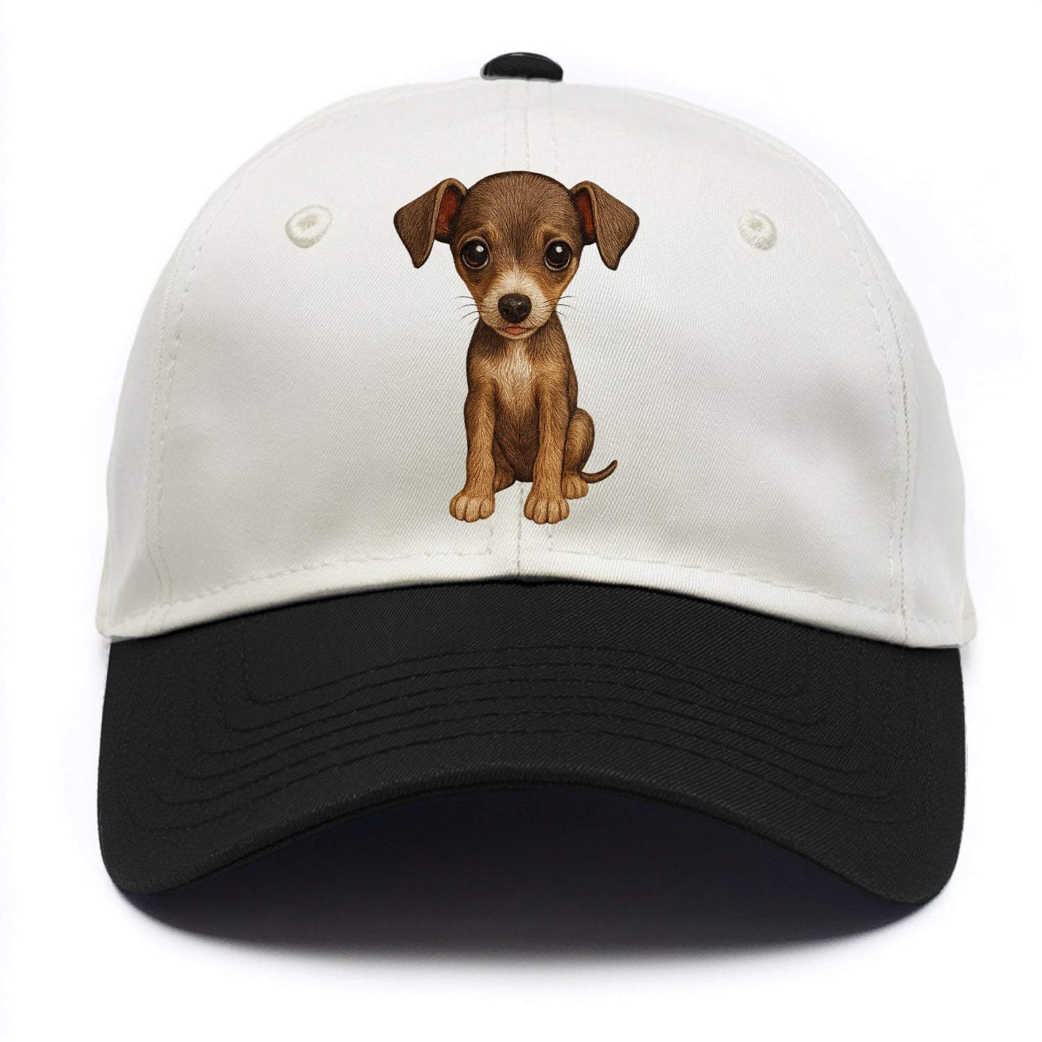 Baby Italian Greyhound Puppy - sleek tiny body, long legs, gentle eyes, - Two Tone Cap - Black