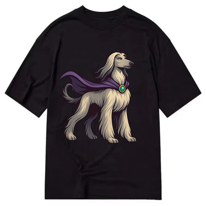 Afghan Hound Mystic Hero  - Classic T-shirt - Black