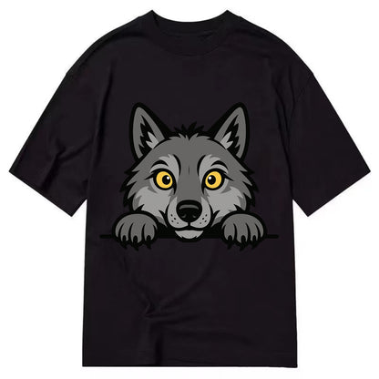 Wolf  - Classic T-shirt - Black