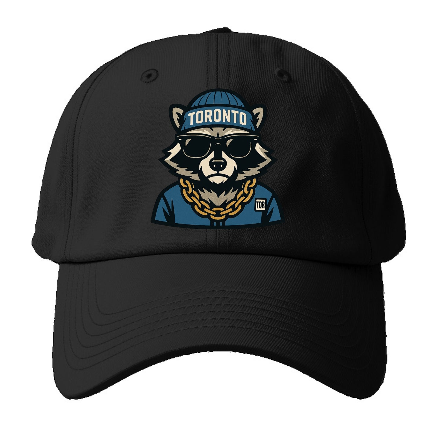 Toronto Raccoon - Baseball Cap For Big Heads - Black