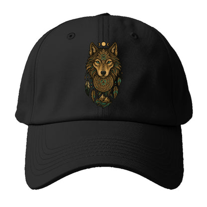 Tattoo Wolf Flash  - Baseball Cap For Big Heads - Black