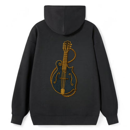 Mandolin  - Classic Pullover Hoodie - Black